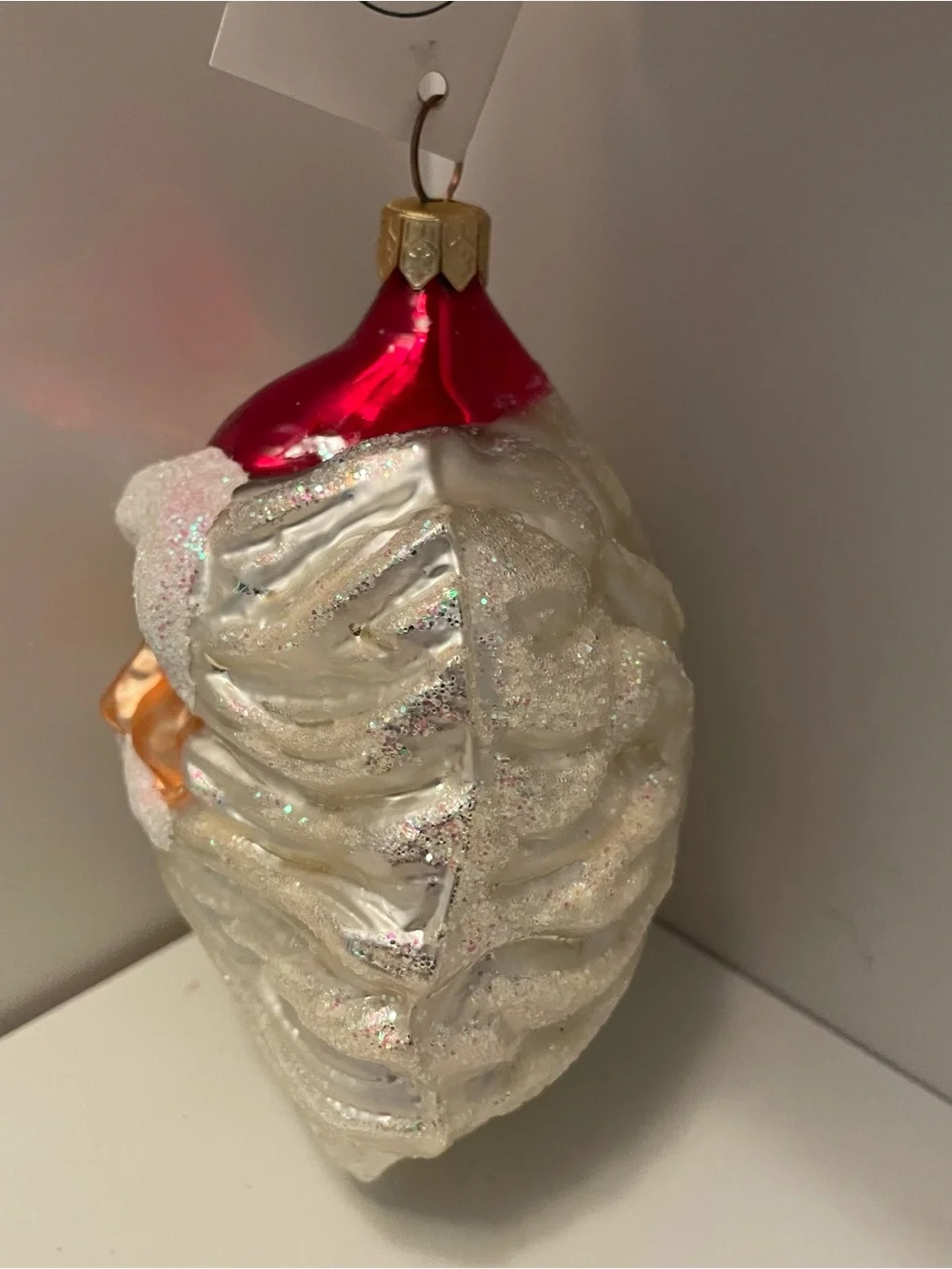 Vntg Christopher Radko “Winter Winds” Santa Ornament Retired Christmas Holiday